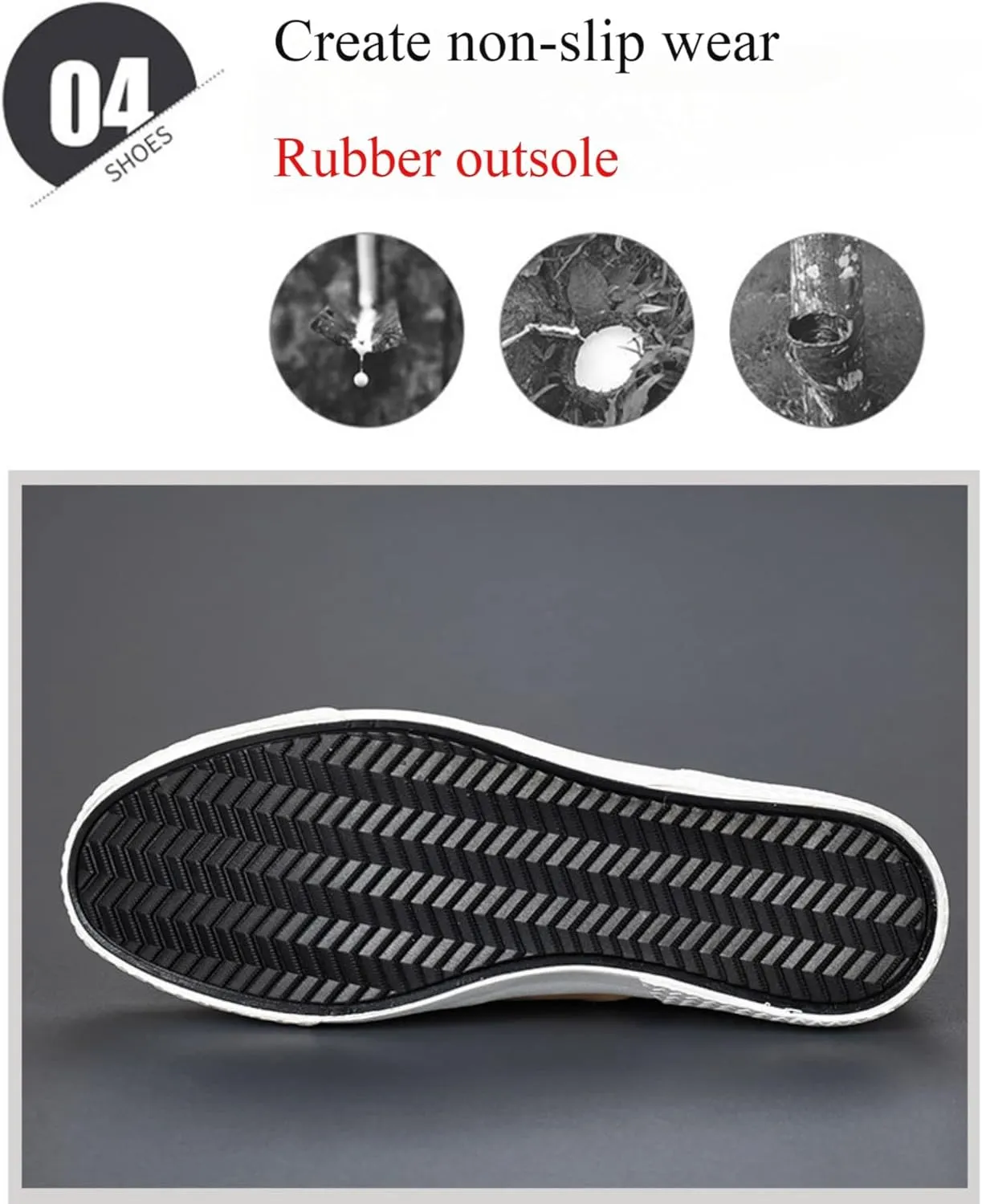 Men's Leather Slip-On Zip-On Sneakers?Comfortable and Breathable Walking Leather Flats?Fashionable All-Match Casual Shoes.