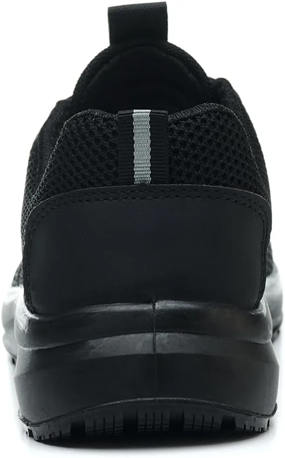 Mens Non Slip Work Shoes Comfortable Slip Resistant Walking Sneakers Kitchen Restaurant Chef Work Shoes for Men Zapatos De Trabajo para Hombres