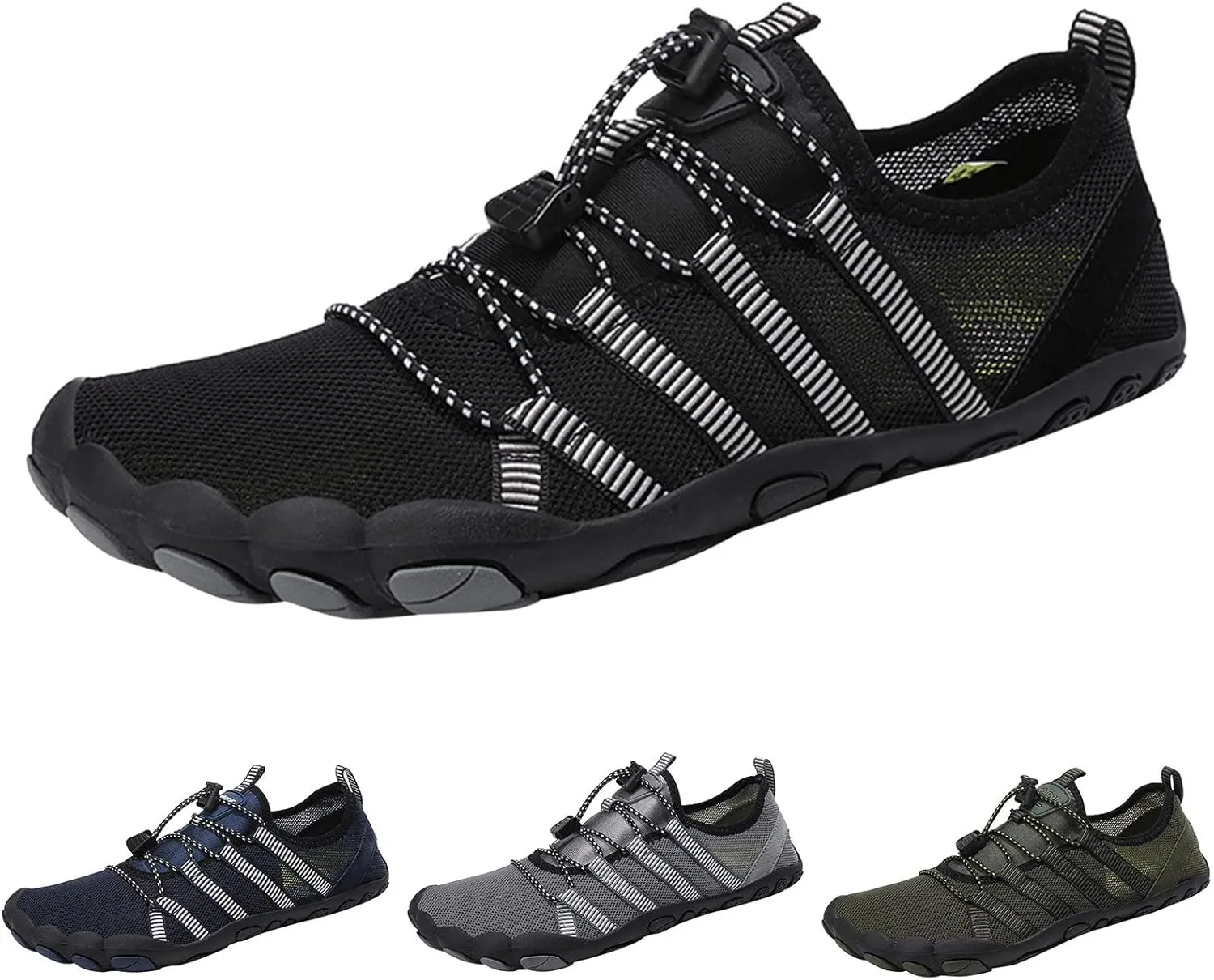 Mens Outdoor Wading Shoes Fashion Grounded Footwear Sneakers Comfort Breathable Beach Sports Shoe Surfing Shoe