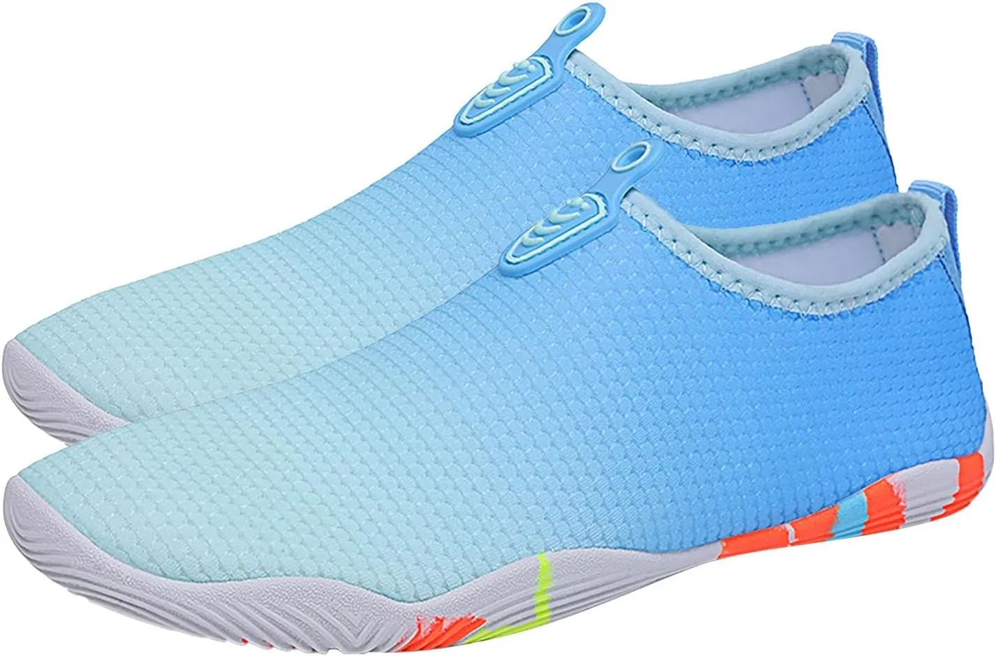 Mens Water Shoes Wide Width Breathable Barefoot Shoes Wide Feet Beach Sports Quick Dry for Boating Fishing Diving Surfing