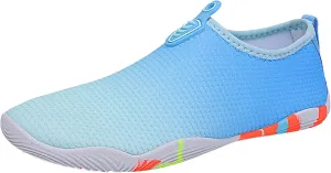 Mens Water Shoes Wide Width Breathable Barefoot Shoes Wide Feet Beach Sports Quick Dry for Boating Fishing Diving Surfing