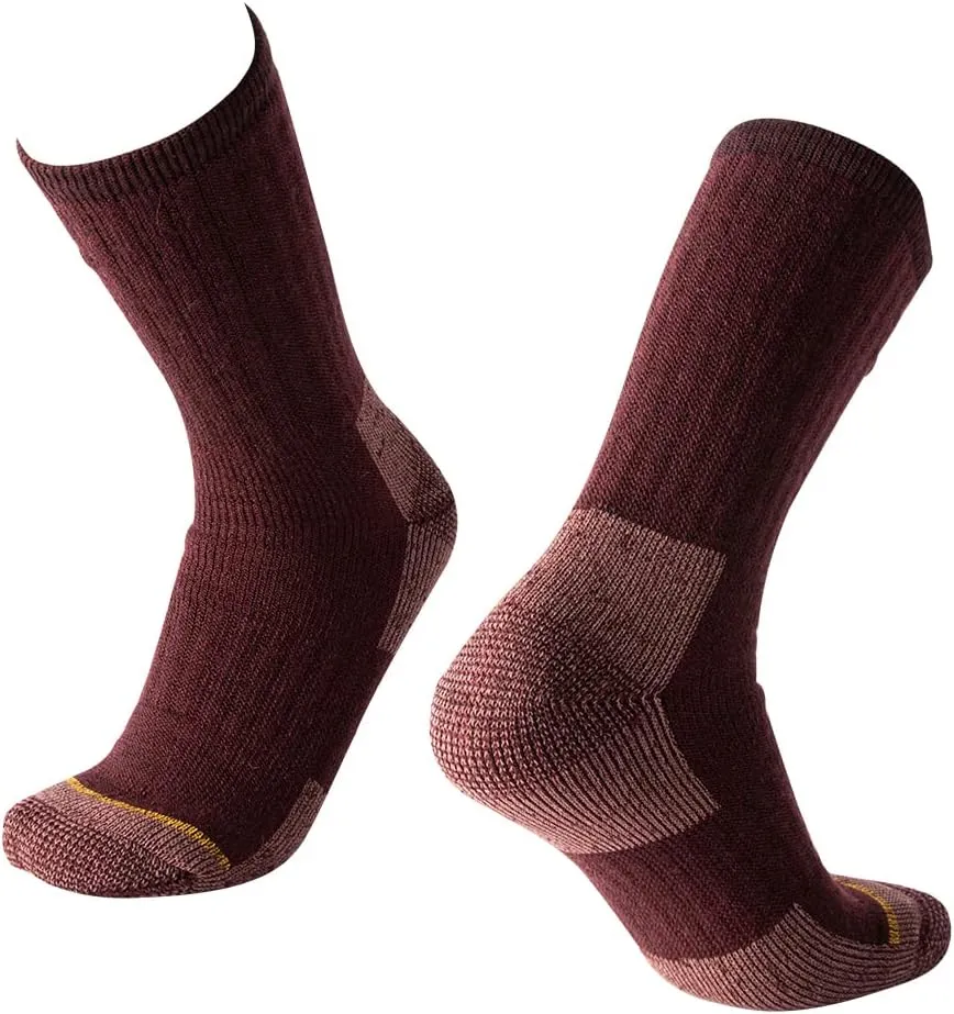 Merino Wool Socks for Men Hiking Thermal Winter Crew Socks Boot Socks