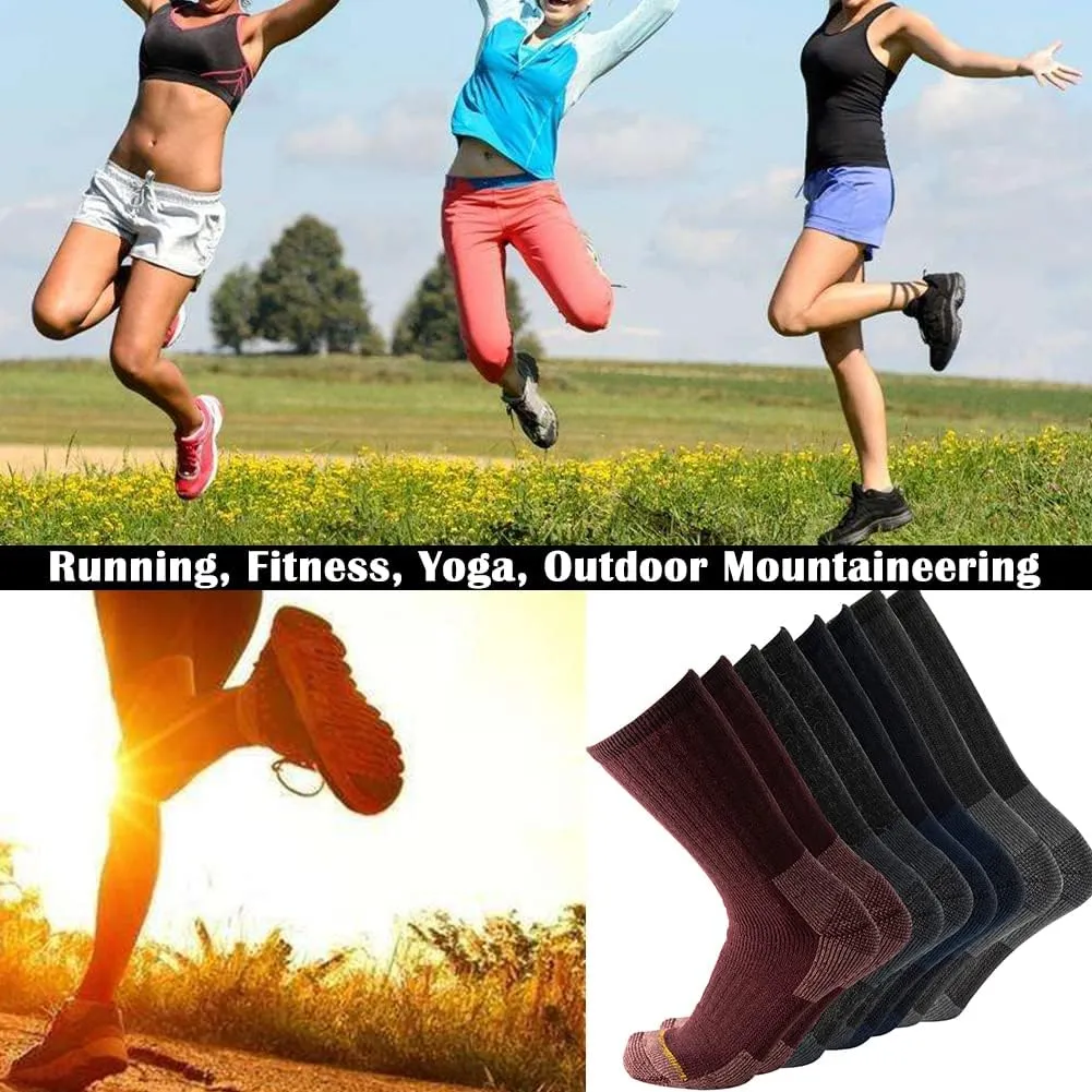 Merino Wool Socks for Men Hiking Thermal Winter Crew Socks Boot Socks