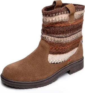 Minnetonka Joli – Ankle Booties for Women with Lug Sole and Cushioned Footbed