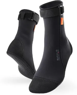 Neoprene Water Socks,3mm Diving Socks Anti-Slip Wetsuit Beach Booties for Outdoor Water Sports Diving Swimming