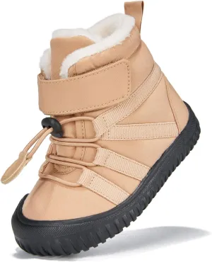 Newsonet Toddler Winter Snow Boots Boys Girls Cold Weather Baby Faux Fur Shoes (Infant/Toddler/)