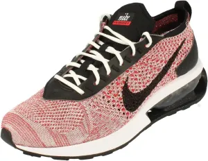 Nike Air Max Flyknit Racer Mens Running Trainers FD2764 Sneakers Shoes (UK 6 US 7 EU 40, University red Black Wolf Grey 600)