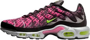 Nike Men's Air Max Plus Mercurial XXV Running Shoes Sneakers (Black/Volt/Hyper Pink, US Footwear Size System, Adult, Men, Numeric, Medium, 10)