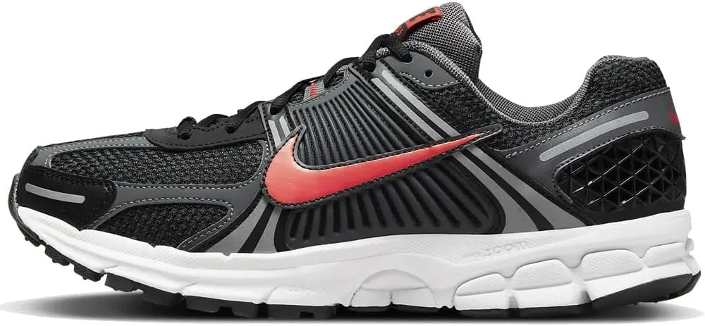 Nike Zoom Vomero 5 Mens (FB9149-001, Black/Iron Grey/Summit White/Picante Red) Size 12.5