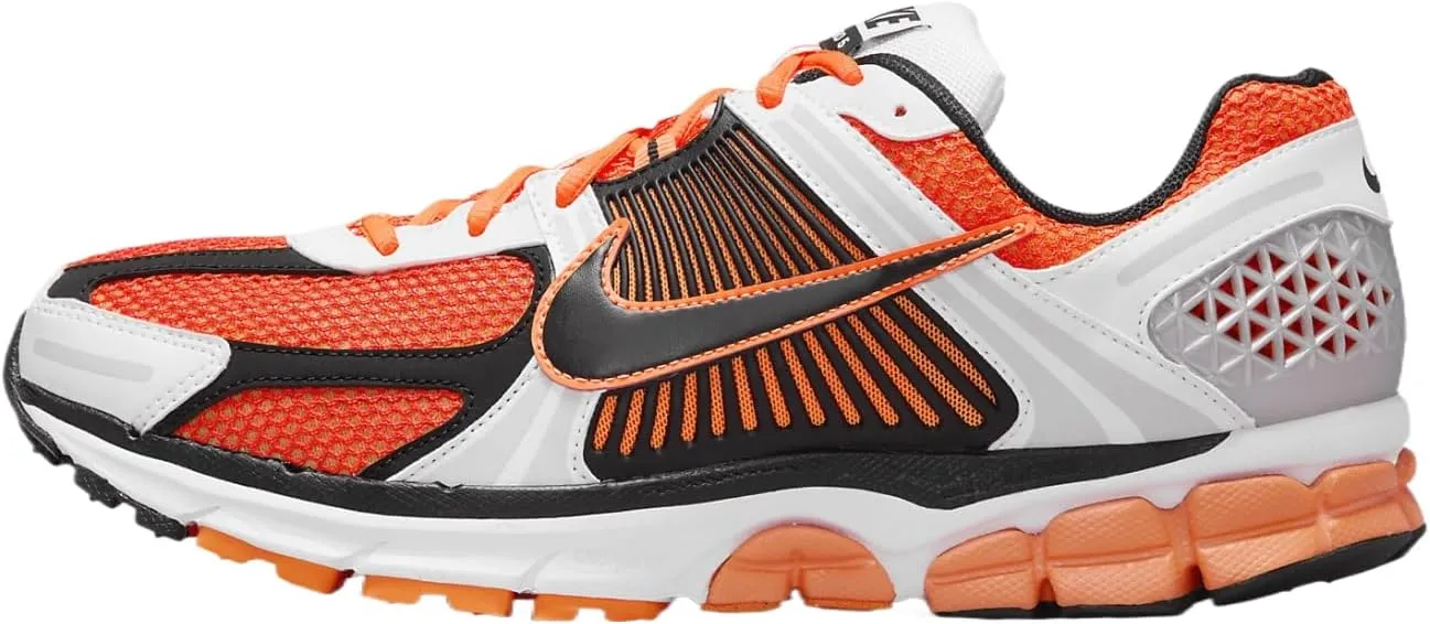 Nike Zoom Vomero 5 Mens (FB9149-800, Total Orange/White/Metallic Platinum/Black) Size 11
