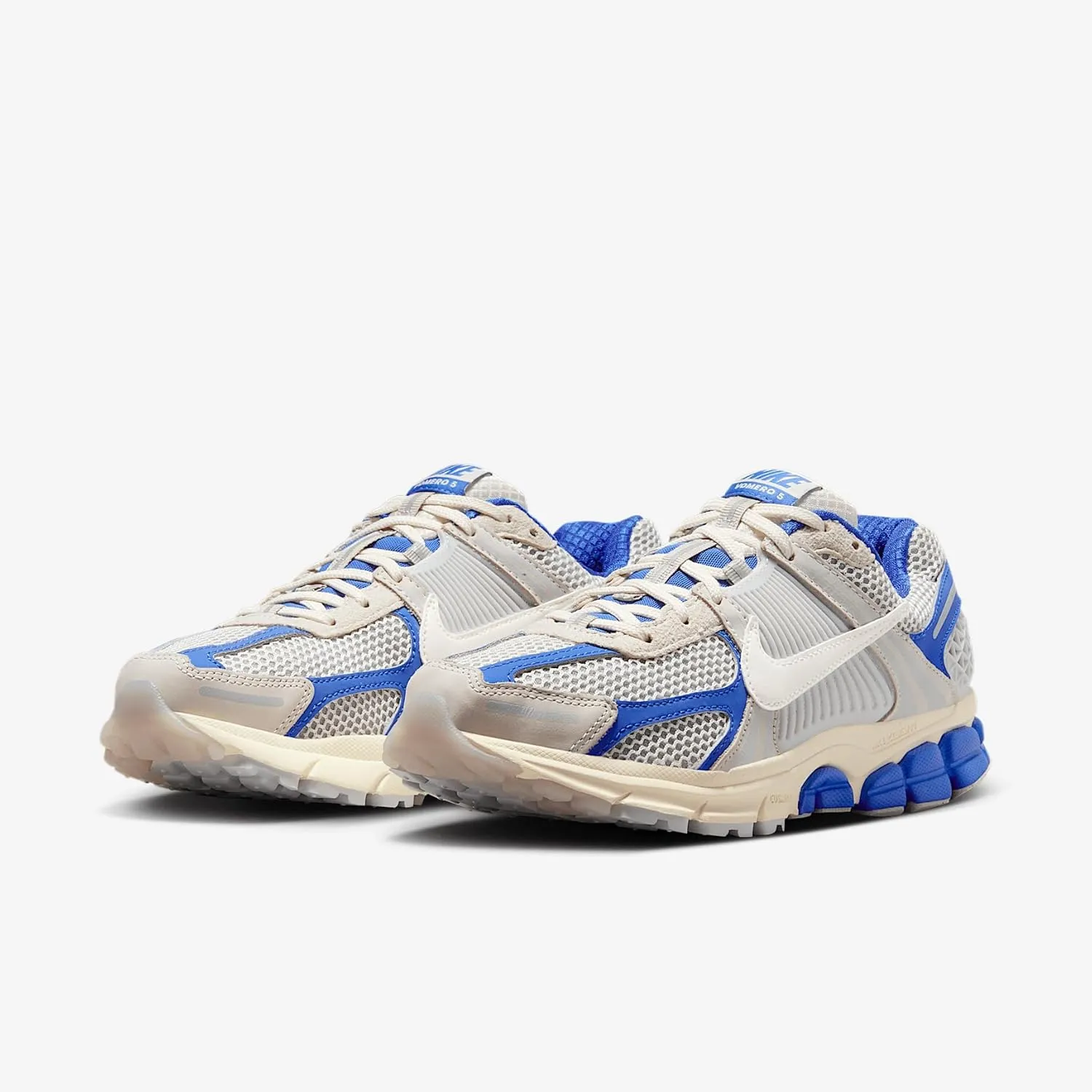 Nike Zoom Vomero 5 Women's Shoes (IB4368-480, Game Royal/Coconut Milk/Pure Platinum/Pale Ivory)