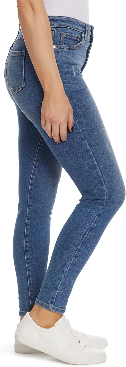 Nine West Women's Curvy High Rise Skinny Jean