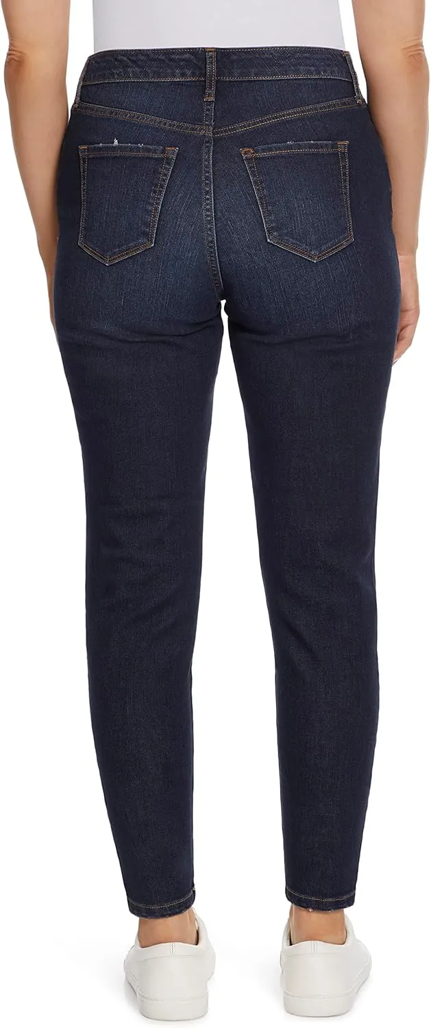 Nine West Women's Curvy High Rise Skinny Jean