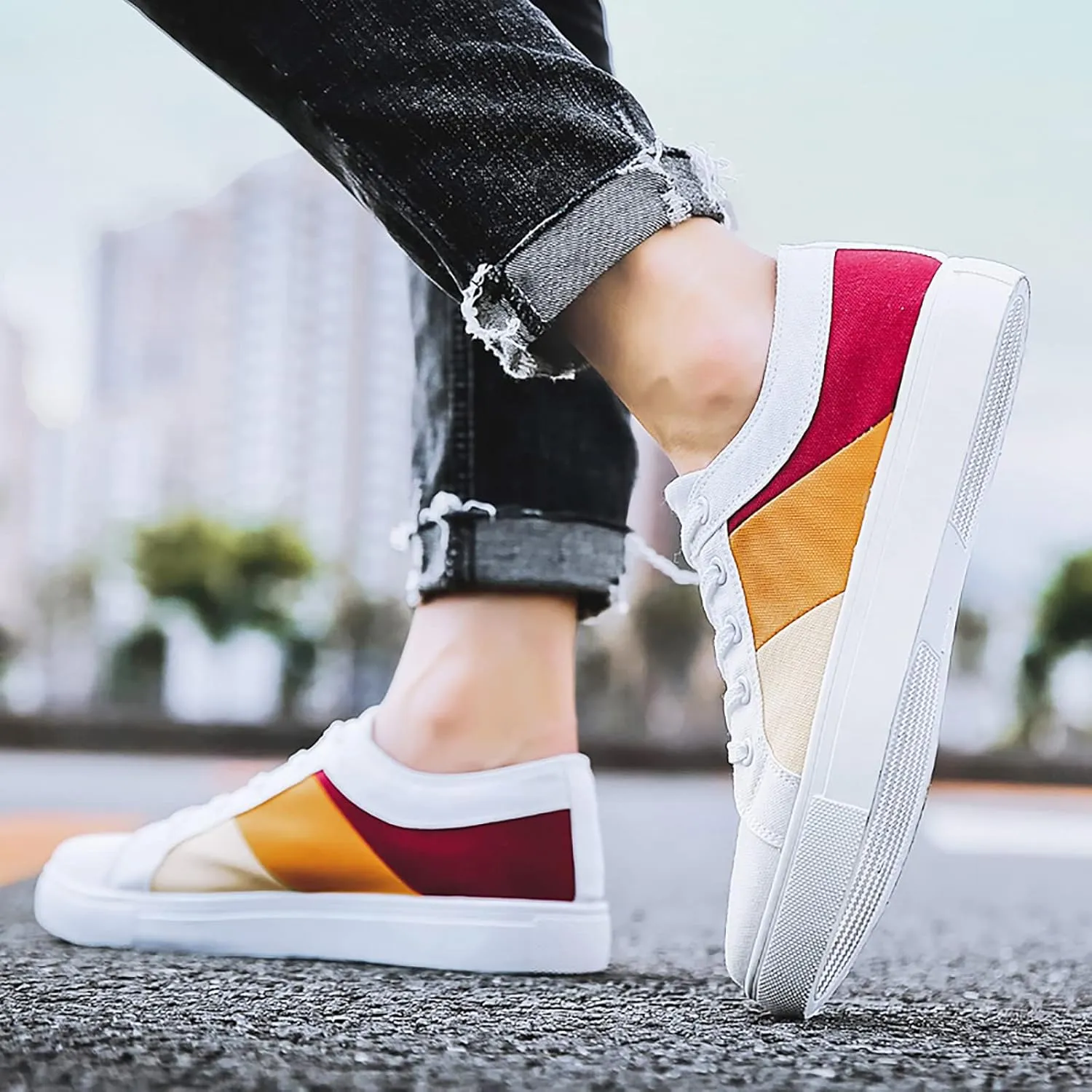 Outdoor Jogging Sneaker for Men Lightweight Sport Gym Jogging Walking Sneaker Outdoor Non Slip Jogging Sneakers