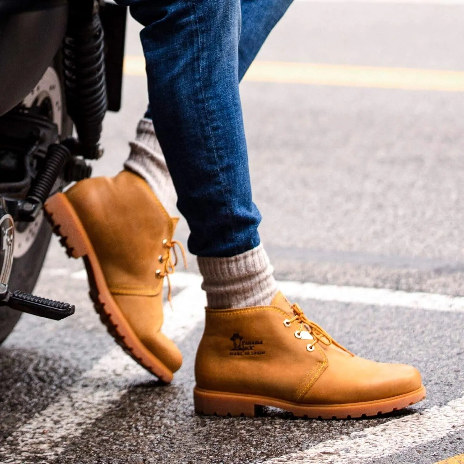 Panama Jack Mens Waterproof Ankle Desert Boots
