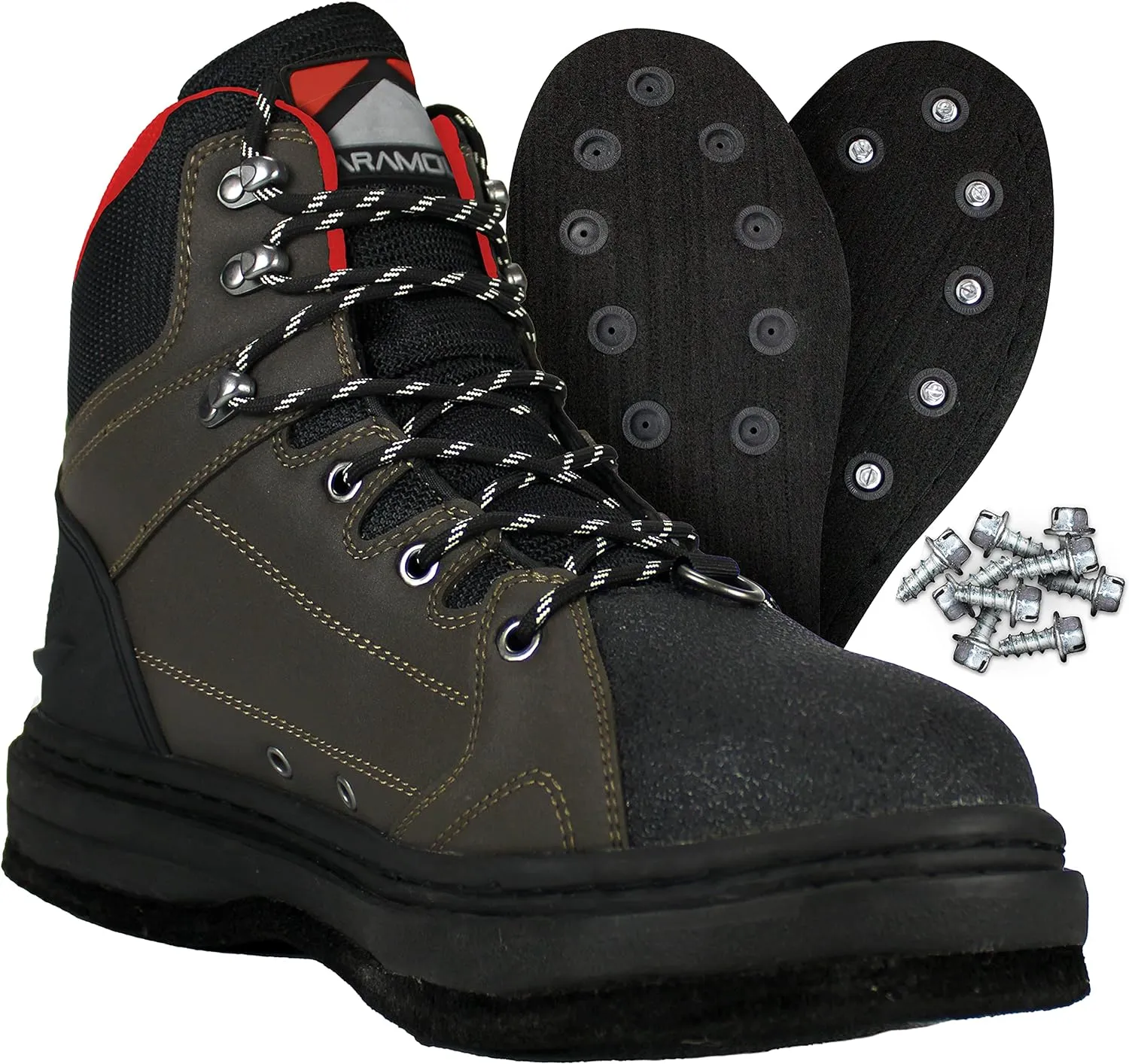 Paramount Outdoors Deep Eddy Wading Boots Felt and Rubber Cleated Outsole