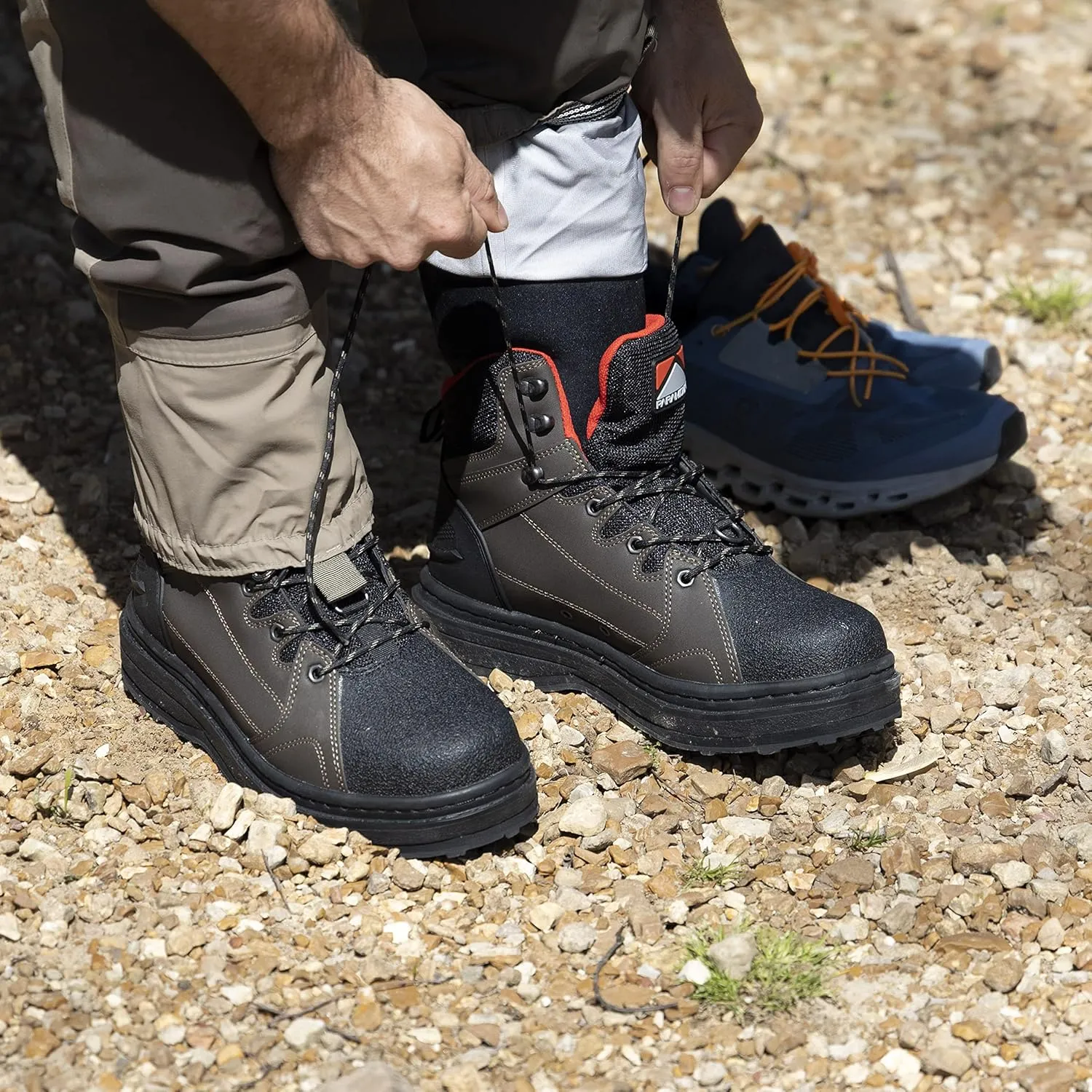 Paramount Outdoors Deep Eddy Wading Boots Felt and Rubber Cleated Outsole