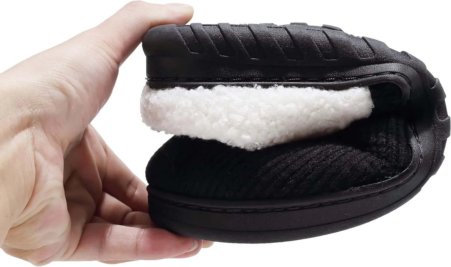 PLMOKN Slippers for Women Fuzzy Winter House Indoor Outdoor Platform Trendy Cozy Girls Shoes With Memory Foam Boots Send To A Friend Best Gifts