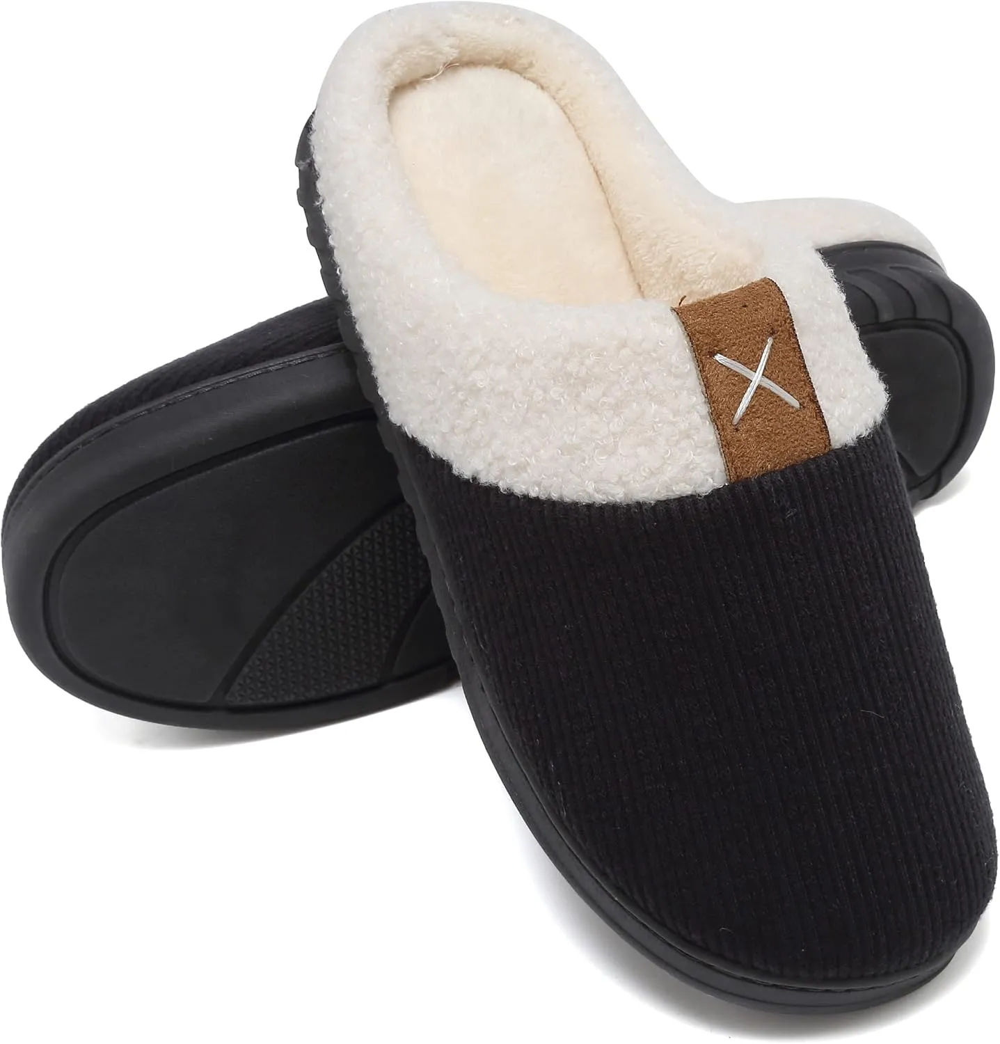 PLMOKN Slippers for Women Fuzzy Winter House Indoor Outdoor Platform Trendy Cozy Girls Shoes With Memory Foam Boots Send To A Friend Best Gifts