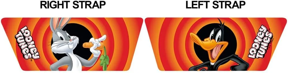 Popfunk Looney Tunes Bugs Daffy Pair Unisex Adult Slides Adjustable Flip Flop Sandals Officially Licensed Hypd Slydr Switch™