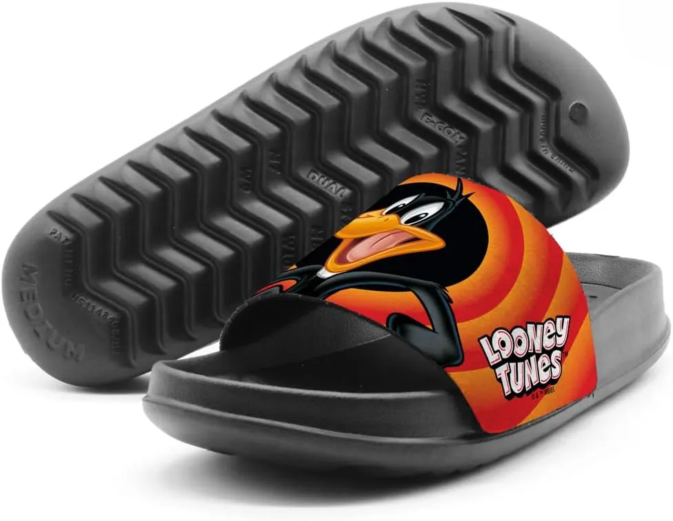 Popfunk Looney Tunes Bugs Daffy Pair Unisex Adult Slides Adjustable Flip Flop Sandals Officially Licensed Hypd Slydr Switch™