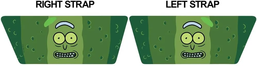 Popfunk Rick and Morty Pickle Rick Unisex Adult Slides Adjustable Flip Flop Sandals Officially Licensed Hypd Slydr Switch™