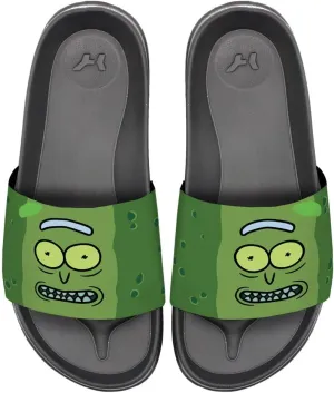 Popfunk Rick and Morty Pickle Rick Unisex Adult Slides Adjustable Flip Flop Sandals Officially Licensed Hypd Slydr Switch™