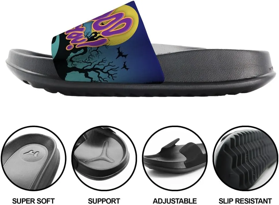 Popfunk Scooby-Doo Where Are You Unisex Adult Slides Adjustable Flip Flop Sandals Officially Licensed Hypd Slydr Switch™
