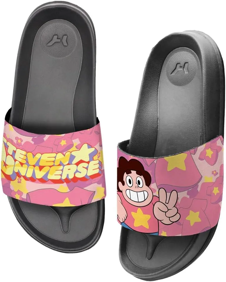 Popfunk Steven Universe Peace Unisex Adult Slides Adjustable Flip Flop Sandals Officially Licensed Hypd Slydr Switch™
