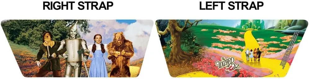 Popfunk Wizard of Oz Journey to the Emerald City Unisex Adult Slides Adjustable Flip Flop Sandals Officially Licensed Hypd Slydr Switch™