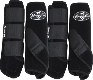 Professional's Choice SMB-3 Sports Medicine Boot | 360 Degrees of Impact Protection | Support for The Suspensory System | Value 4-Pack