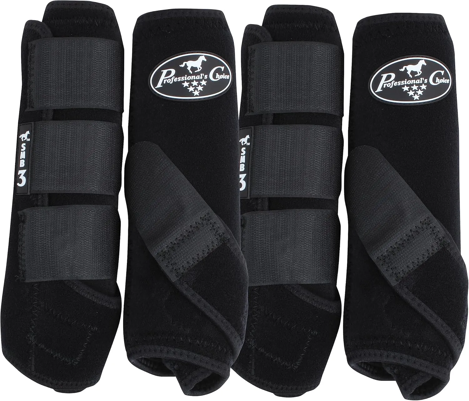 Professional's Choice SMB-3 Sports Medicine Boot | 360 Degrees of Impact Protection | Support for The Suspensory System | Value 4-Pack