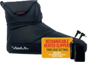 Rechargeable Heated Slippers - Top and Bottom Foot Heat - Home Boots