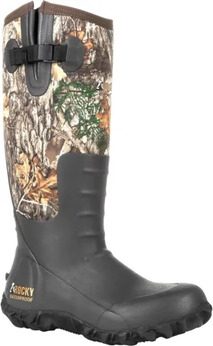 ROCKY Mens Core Round Toe Pull On Casual Boots Over the Knee - Green