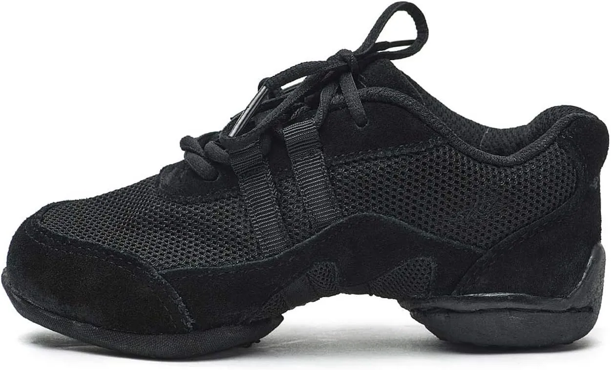 Skazz by Sansha Unisex-Child Dance Studio Exercise Sneakers Canvas Mesh Suede Split-Sole Airy (US 13 / Skazz G M)