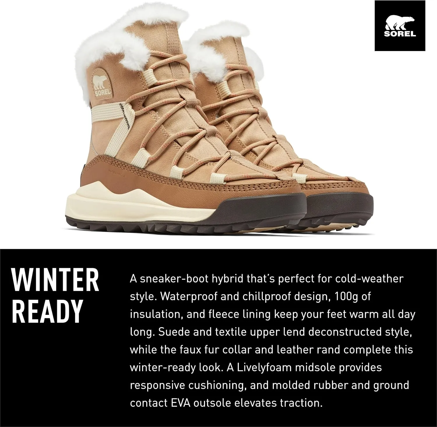 Sorel Women's ONA RMX Glacy Waterproof Boots