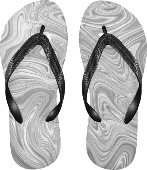 SPRIPORT Tie Dye Slim Flip Flops for Women Men Comfortable Casual Thong Cushion Sandals with Non-Slip Rubber Sole Flat Sandals for Beach Summer Walking