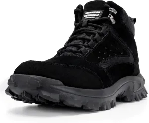 Steel Toe Work Boots for Men Women Slip-on Chelsea Boots, Men's Industrial Construction Shoes, Waterproof, Lightweight, Comfortable, Non-slip Safety Boots…