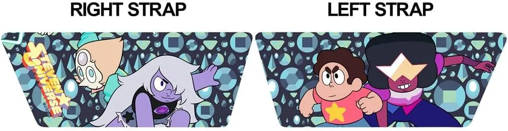 Steven Universe Pose Off Unisex Adult Slides Adjustable Flip Flop Sandals Officially Licensed Hypd Slydr Switch™
