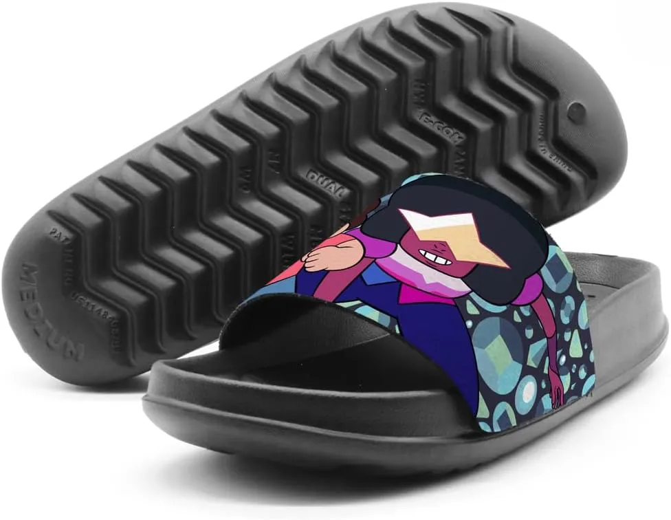 Steven Universe Pose Off Unisex Adult Slides Adjustable Flip Flop Sandals Officially Licensed Hypd Slydr Switch™