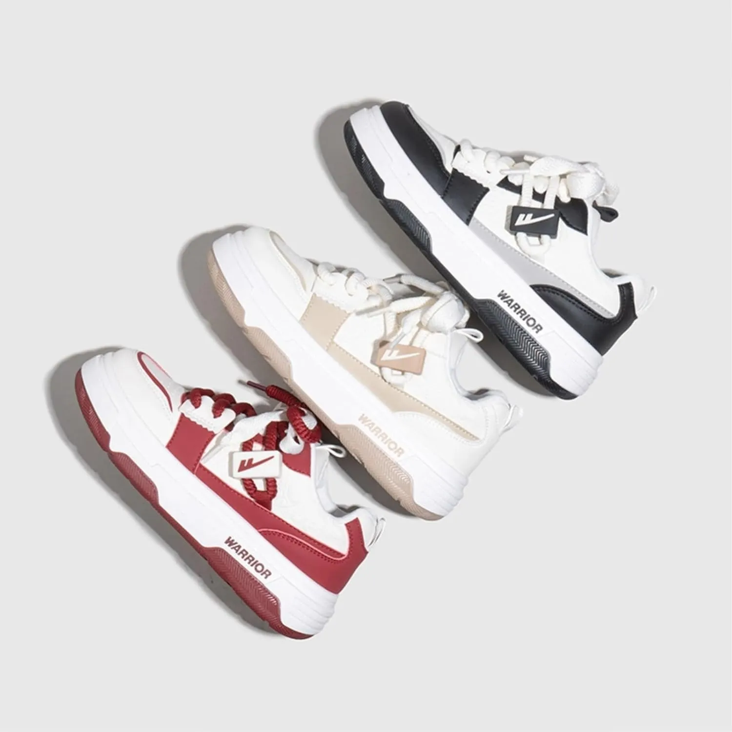 Stylish Chunky Sneakers Women Girls, Retro Skate Walking Shoes, Cushioned Grip Sole, Cute Y2K Preppy Platform
