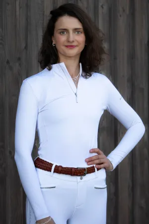 Technical Base Layer in White RECYCLED