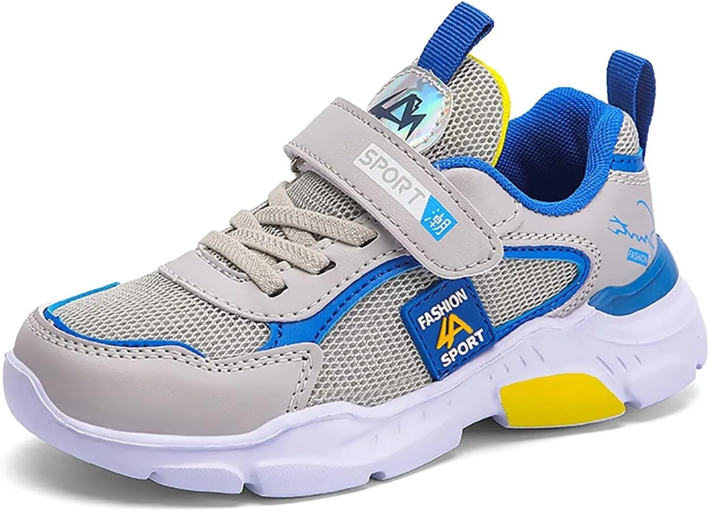 TERBOFIN Boys Tennis Shoes Running Sneakers Children's Sports Shoes Ultra Lightweight Breathable Soft Big Kids Fashion Casual Walking Shoes for Gym Workout School