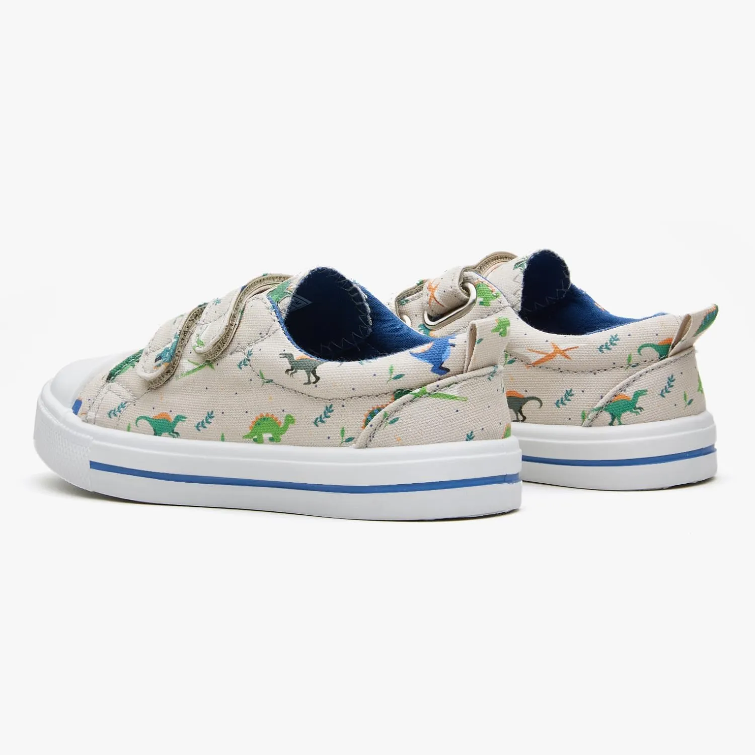 Toddler Little Kid Girls' and Boys' Canvas Sneakers with Hook and Loop Straps Easy On Casual Shoes