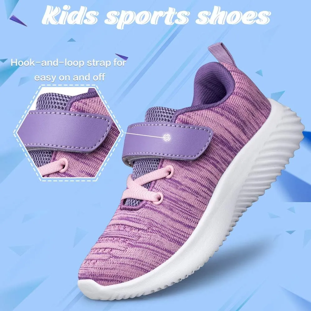 Toddler Little Kid Sneakers Boys Girls Cute Strap Walking Athletic Running Sports Shoes
