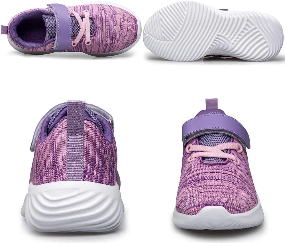 Toddler Little Kid Sneakers Boys Girls Cute Strap Walking Athletic Running Sports Shoes