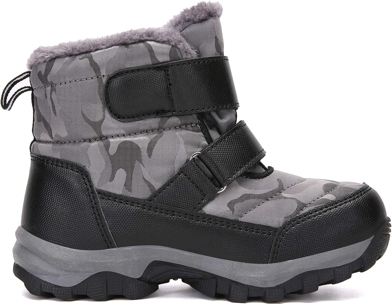 UBFEN Kids Snow Boots Boys Girls Winter Warm Waterproof Outdoor Slip Resistant Cold Weather Unisex Shoes (Toddler/Little Kid/Big Kid)