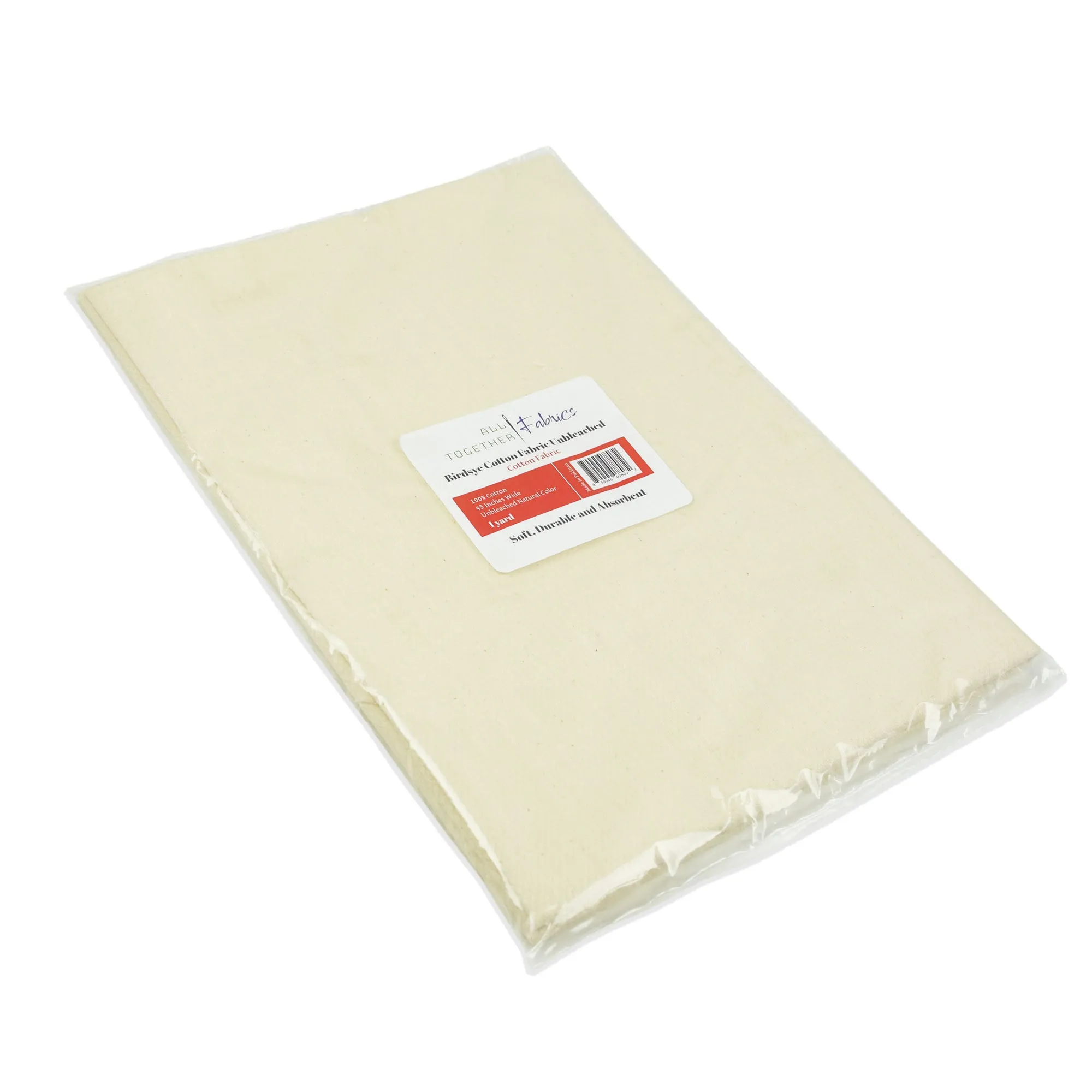 Unbleached Birdseye Cotton Fabric