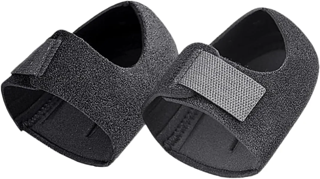 VALICLUD 1 Pair Heel Protector Pads for Dry Cracked Heels Ankle Support Wraps Shock Absorbing Design for Men Women Comfortable Fit for Sports Daily Wear