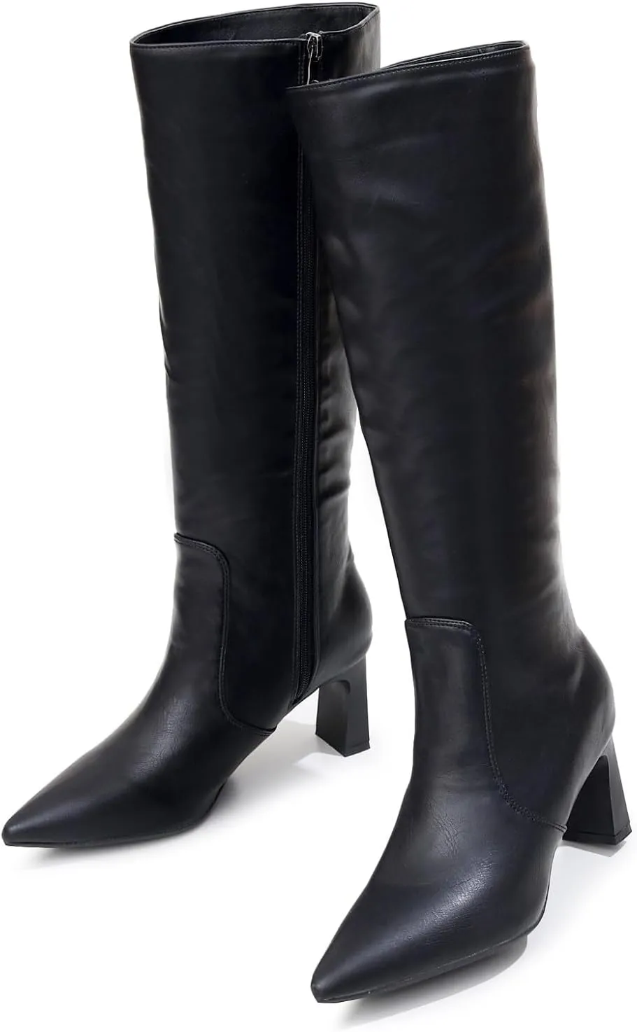 VenusCelia Women's Knee High Stretchy Fashion Boots